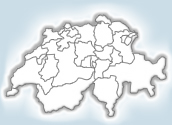 Carte cantonale de la Suisse